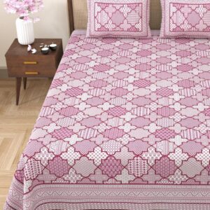 Rajasthani Hand Block Printed Bedsheet